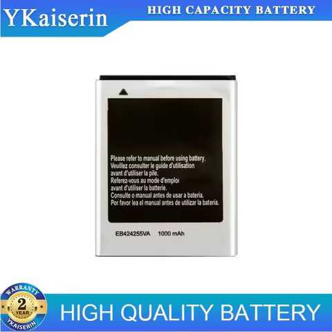YKaiserin 1000mAh Battery EB424255VA EB424255VU For SAMSUNG M550 C5530 S3350 S3850 S5220 S5222 M630