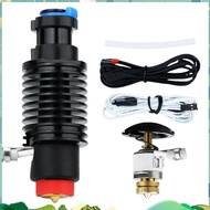 For Hotend Kit V6 Radiator Brass Nozzle Ceramic Heating Core 104Nt Thermistor for 3D Printer Parts