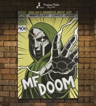 Poster Comic - MF Doom Madvillainy Comics Group - Comic Cover