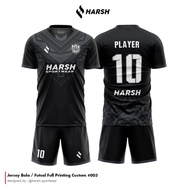 Jersey Baju Futsal\Bola Custom Full Printing Free Nama Punggung Dan