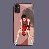 DK-82 Anime Slam Dunk Casing GLASS soft frame black Samsung A34 A24 A05S S21 M15 A25 A35 FE A04S A15