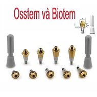 Multi Straight for Osstem/Biotem and Hiossen implant - Screw Abutment for dental implant restoration