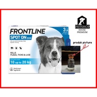 FRONTLINE spot on medium dog product 10-20kg Original Repack dog flea product