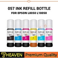 Compatible Epson 057 Refill Ink Bottle for Printer L8050 L18050 Epson 057 ink