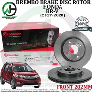 Honda Brv Front Brake Disc Rotor Brembo [ 1Pair ] [ Original ] (2017-2020)