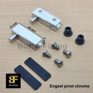 Glass clamp hinge glass door pivot hinge/ glass cupboard hinge/