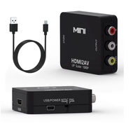 ตัวแปลง HDMI to AV Converter แปลงสัญญาณภาพและเสียงจาก HDMI เป็น AV