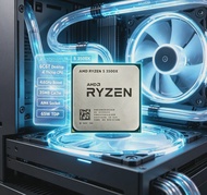 AMD | AMD Ryzen 5 3500X AM4 ซีพียูเดสก์ท็อป 6 คอร์ 6 เธรด ความเร็วสูงสุด 4.1GHz รองรับการเพิ่มความเร
