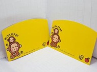 sanrio1993年收藏品＊＊MONKICHI 小猴子紙卡留言小卡 字卡＊＊ ㊣