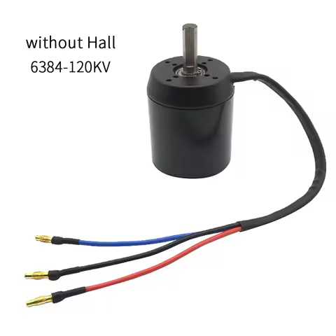6384 120KV 150KV High Power Brushless Sensorless Motor for Electric Balancing Scooter Skateboard Rep
