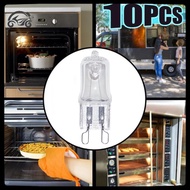 [8C11] 10Pcs Oven Light Bulb G9 High Temperature Bulb Steamer Light 25w 28w 40w 60w [8C]