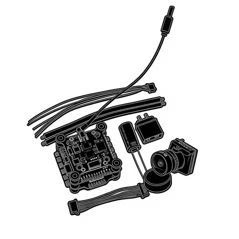 F4V3S/ F4V3S PLUS+45A/60A 4IN1 ESC+VTX1000+1080P Camera INAV Betaflight Board Barometer OSD Quadcopt