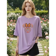 2Y916 [AIYOU] M-5XL Tshirt Women T shirt Plus Size Clothes Tshirt Blouse T shirt Women's Fashion tee