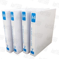 Fail Cincin 2D PVC AKAR 25mm – Saiz A4, Kukuh & Kemas | AKAR 2D Ring File 25mm PVC – A4 Size Durable