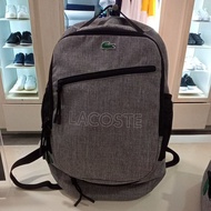 READY Tas Ransel Lacoste Original - grey