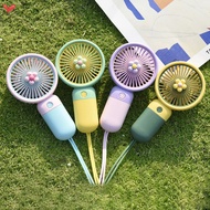 Candy Color Summer Cooler Portable Fan Handheld Mini Fan USB Rechargeable Portable Quiet Hand Fan Air Cooler Pocket Size Desktop Fan CR1