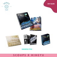 SCOUPS x MINGYU CxM 1st Mini Album HYPE VIBES compact kit weverse pob