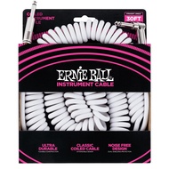 ERNIE BALL® P06045 สายแจ็คกีตาร์ แบบขด ยาว 9 เมตร อย่างดี ของแท้ 100% (30FT Coiled Straight / Angle
