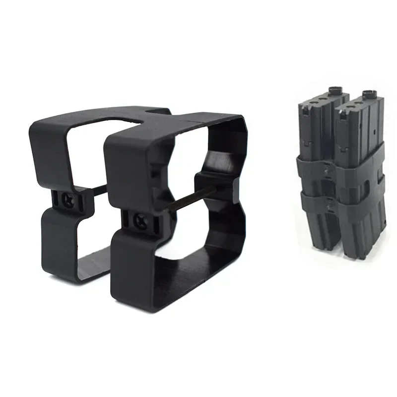Tactical Dual Rifle Magazine Parallel Link for M4 A1 Rifle Mag Coupler Clip Airsoft Magazine Connect