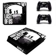 全新 The Last Of Us PS4 Slim Playstation 4保護貼 有趣貼紙 包主機底面+2個手掣) YSP4S-0983
