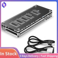 USB 9Pin Interface Adapter 1 to 4 Splitter Extension Cable for PC for Computer Case Header Expansion