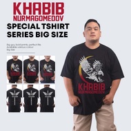 KHABIB NURMAGOMEDOV TSHIRT JUMBO UPSIZE | MEN'S DISTRO T-SHIRT | 100% COTTON | SIZE 2XL 3XL 4XL