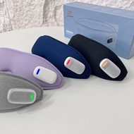 JXP 無線 磁吸 電池 3D 立體 遮光 緩解 眼部 三合一 熱敷 按摩 眼罩 全新 黑色