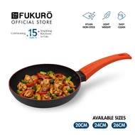 Fukuro Redi Non-Stick Fry Pan With Xylan (20cm/24cm/26cm)