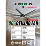 Aind/Tikka Industrial Regulator Ceiling Fan 80 Inch (One Year Warranty)