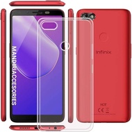 CLEAR CASE INFINIX HOT 6/X606 HOT 7/X624 HOT 40/40 PRO 40i HOT 50 4G 5G 50i 50 PRO/+ 4G HOT 60/60i 6