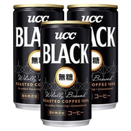 UCC無糖BLACK咖啡185ml x 3罐