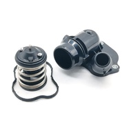 CJ7F 87 ℃ เครื่องยนต์ Coolant Thermostat สำหรับ Bmw X3 X4 X5 X6 F01 F02 F06 F36 F80 F10 F11 F12 F13 
