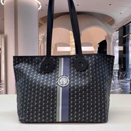 Moynat摩奈 Tote購物袋 黑色 Monogram印花圖案1920 尺寸約35*14*27cm 無子袋