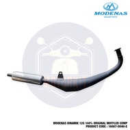 MODENAS DINAMIK 120 100% ORIGINAL NEW DESIGN MUFFLER COMP STANDARD EXHAUST EKZOS PIPE 18087-U090-E