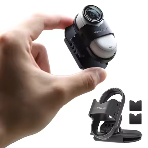 Sports Camera Mount 360 Degree Backpack Clip Camera Cap Holder for Insta360 GO 3/GO 3S Camera Access