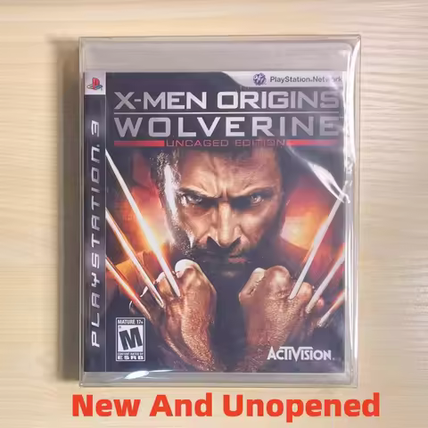 PS3 New Game CD X Men Origins Wolverine Playstation 3 Game Discs Playstation3 Games Ps3 X Men Origin