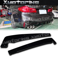 XM Carbon Fiber Boutique BMW 2019+G30 G31 5 Series M Version Model Dedicated Rear Bumper Fixed Wind 