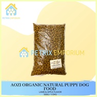 ◨ ® ◊ Aozi Organic Natural Puppy Dog Food - Lamb and Apple (500G)