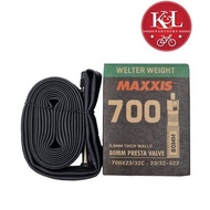 Maxxis Tube Welter Weight 700 X 23/32 C Presta FV Sep 80mm