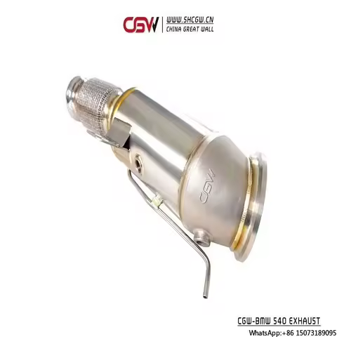 CGW Best Price Performance Sound Exhaust Header Manifold With Heat Shield for 540 B58 G30 G38 3.0T D