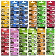 【Fast Delivery】Local Supplier 1.55V AG0 AG1 AG3 AG4 AG6 AG10 AG12 AG13 Alkaline Cell Button Battery 