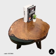 CET364. Chengal Emas Solid Wood Coffee Table/ Sofa Table (Emerald Green)