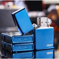 (FREE BOX) Korek Api Zippo Original Made In USA Blue Ice Logo Polos / Korek Api Unik / Korek Api Mur