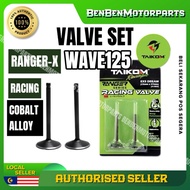 WAVE125 RACING VALVE SET RANGER COBALT ALLOY 24/28 25/29 26/30 27/31 RACING TAIKOM