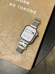 Magnetic Metal Cat Design Watch Strap