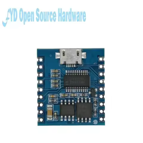 MP3 Player Module Voice Module 4MB Voice Playback IO Trigger Serial Port Control USB Download FLash 