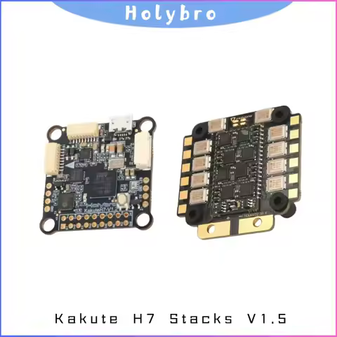 HolyBro 2025 Kakute H7 V1.5 Flight Controller - MPU6000 & Tekko32 F4 50A/65A 4-in-1 ESC 2-6S for FPV