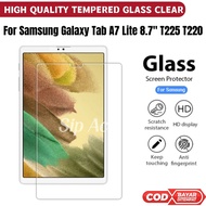 LAYAR Tempered Glass Samsung Tab A7 Lite Anti Scratch Glass Screen Protector Tablet Anti Scratch Tab Screen Protector - T225