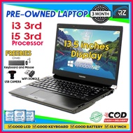 Basic PC Assorted Brand Lowest Price Laptop Intel Core i3 3rd Gen and i5 3rd Gen Processore with 13.5 inches Display MORE Freebies Included I We Also Have NEC Toshiba Fujitsu Lenovo Gigabyte Brand