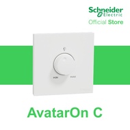 Schneider Electric AvatarOn C: 240V 250W Universal DIMMER with switch